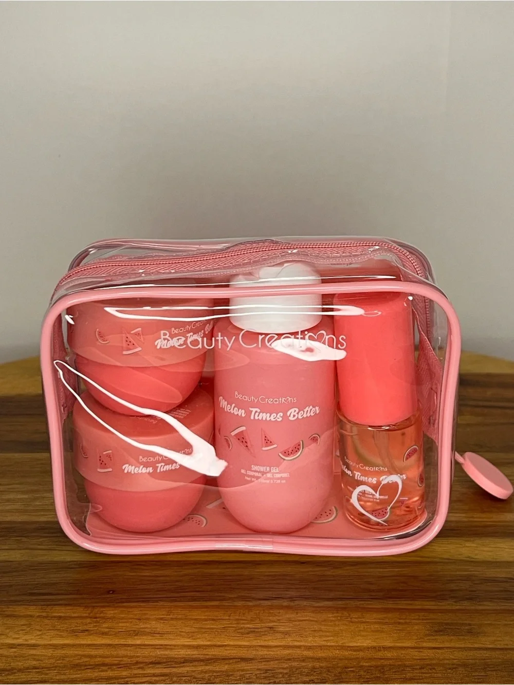 Beauty Creations Pink Melon Times Better Bath & Body Set